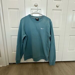 Nike Men's Teal Crewneck Sweater